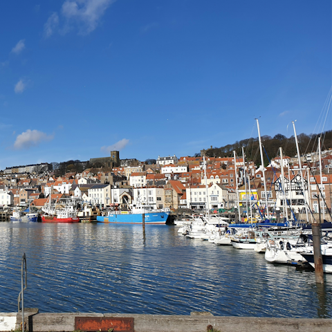 Take a day trip to Scarborough, just over a half-hour drive away