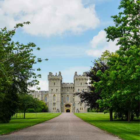 Take a day trip to Windsor Castle, just twenty minutes away