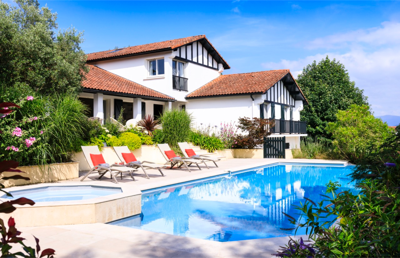 Pyrenees at the Pool's Edge