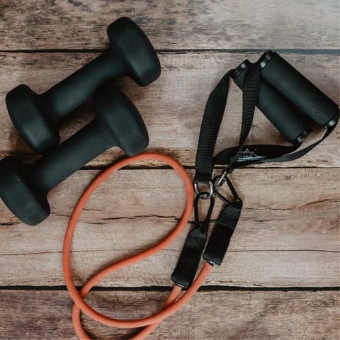 Maintain your morning workout routine in the communal gym