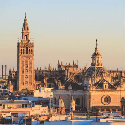 Stay within walking distance of the cathedral and the Setas de Sevilla