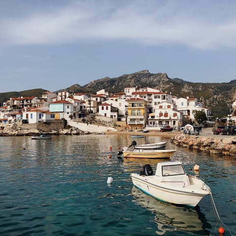 Drive to the island's capital, Samos, in forty minutes