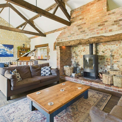 Light the log burner when the Norfolk air turns cooler