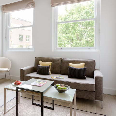 Plenty of natural light