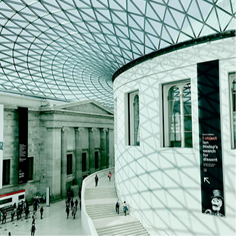 Spend a cultural afternoon at the nearby British Museum
