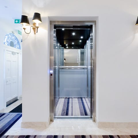 Convenient lift access