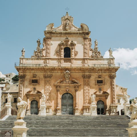 Visit Modica for Baroque buildings and artisan chocolate