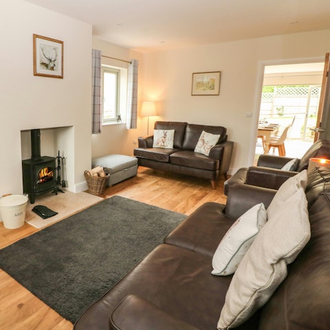 Gather around the wood burner when the Oxfordshire weather turns cooler