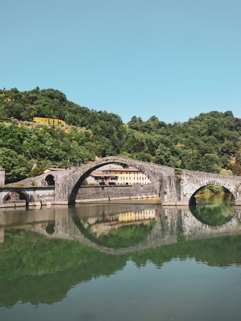 See Tuscany's famous Devil's Bridge, a short drive away