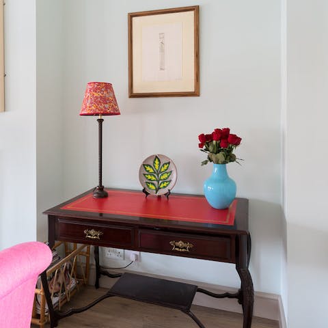 The beautiful antique furniture