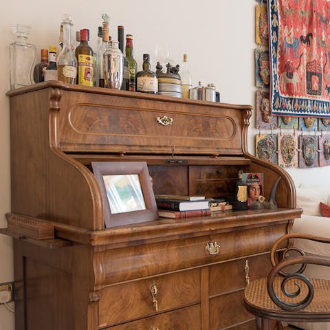 Enjoy the gorgeous period furniture pieces