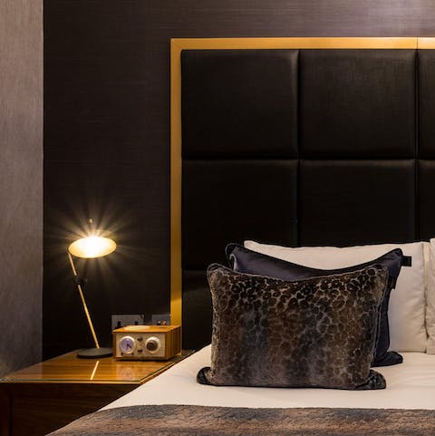 Sleep in absolute luxury