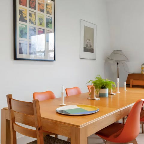 Round off a busy London day with a board game or two