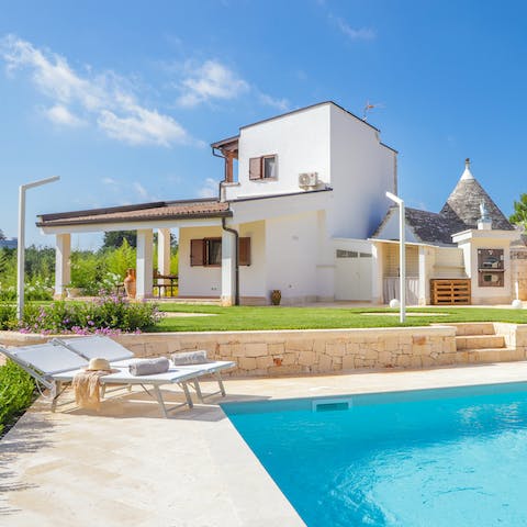 Chill by the edge of the sparkling pool