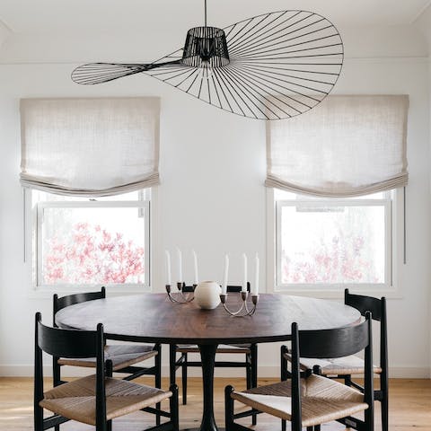 Feast on this beautiful mid-century dining table