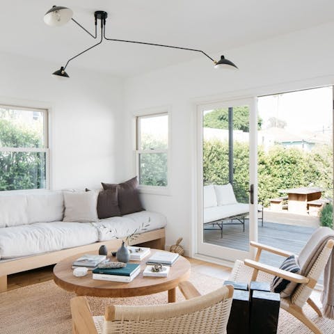 Feel the garden breeze as you wake up with this morning's reading