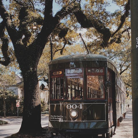 Experience the magic of New Orleans from the heart of the city