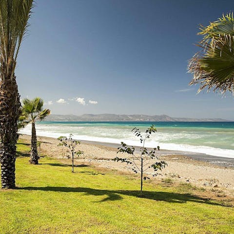 Take a short stroll to swim at Argaka Sandy Beach