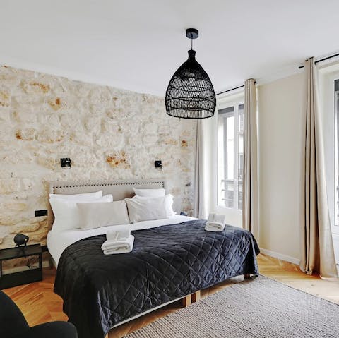 Get restful nights' sleep in the plush bedrooms