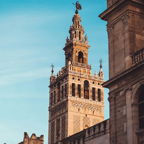 Do some sightseeing – La Giralda is twenty minutes away