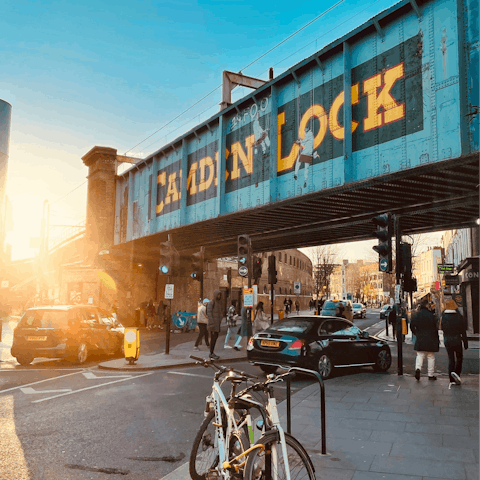 Spend an afternoon exploring vibrant Camden Town