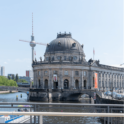 Visit Museum Island – a UNESCO World Heritage Site – a thirty-minute stroll from your door