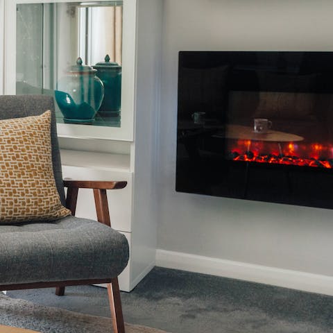 Cosy up by the fire after a day exploring Bath