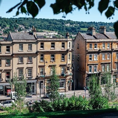 Enjoy the views from local parks