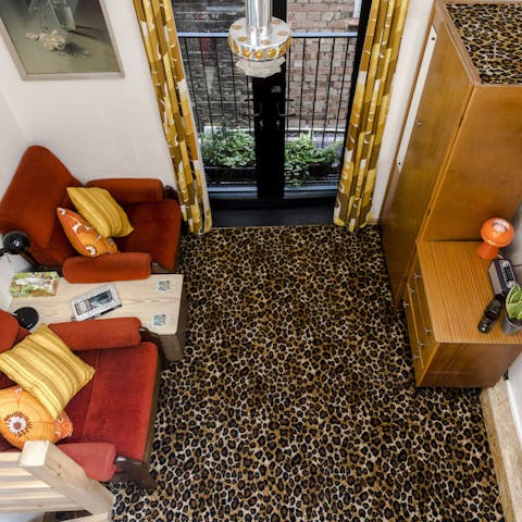 Characterful 70's inspired interiors