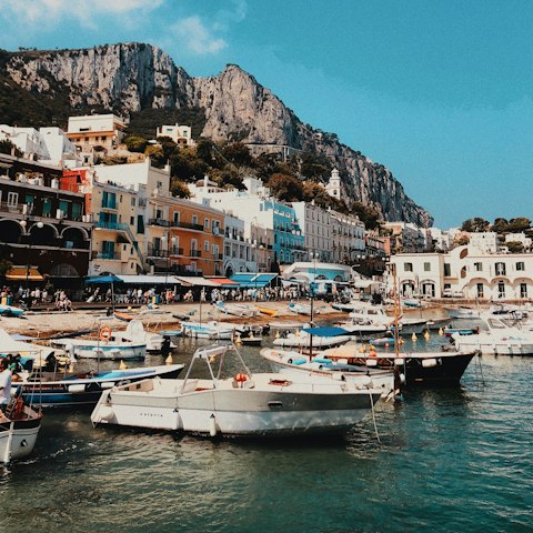 Hire a boat and set sail around the island