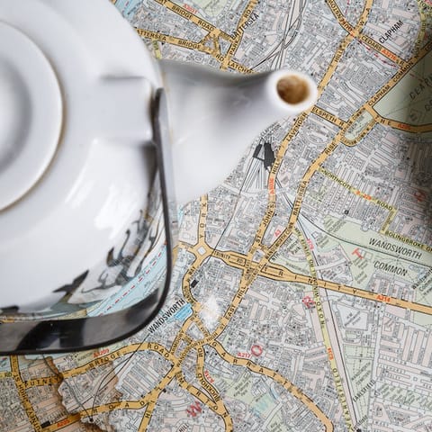 Map your stay over morning tea