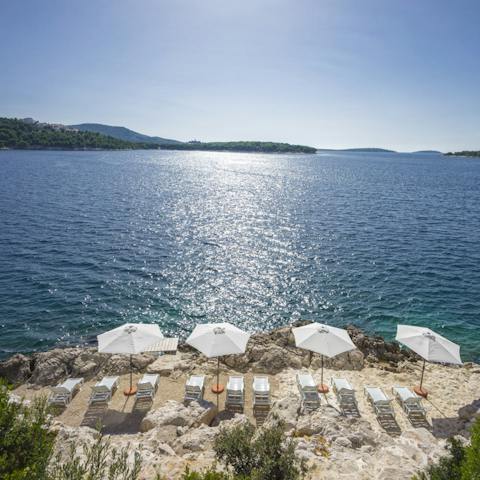 Make morning sea swims part of your new routine, it's just moments from your door