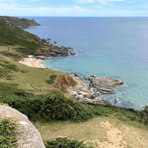 Head to Salcombe's coast – a fifteen-minute drive