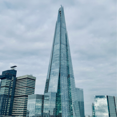 Take a short stroll to The Shard to capture skyscraper snaps