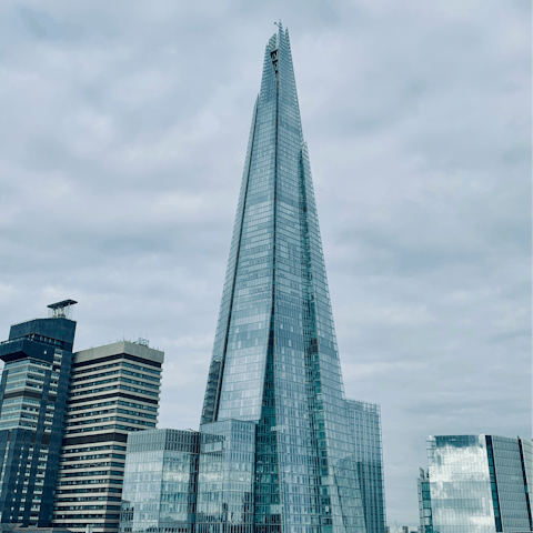Take a short stroll to The Shard to capture skyscraper snaps