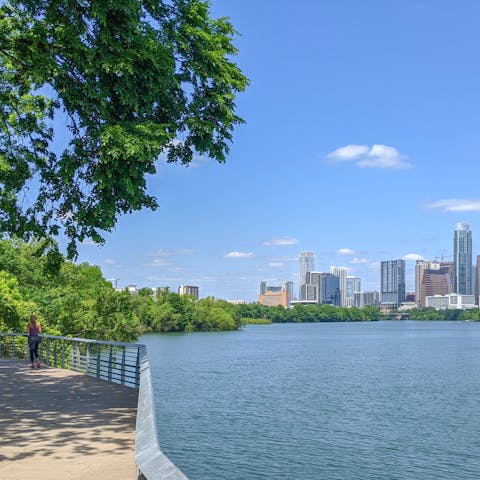 Let the Colorado River guide you through Austin