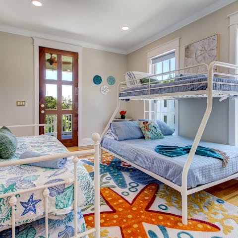 Give the kids a fun bedroom all of their own