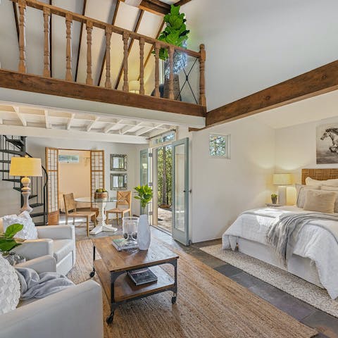 Live like royalty in the spacious master suite