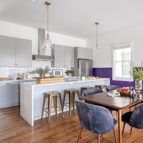 Cook up a storm in the modern chef's kitchen