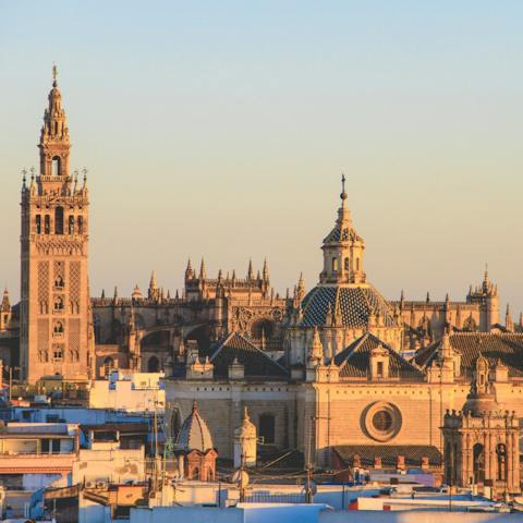 Marvel at Seville's Cathedral, only a short walk away