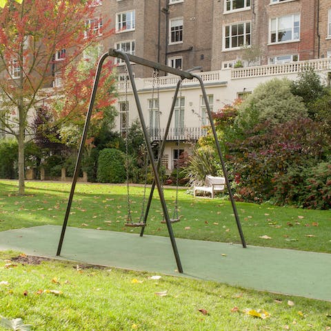 The uplifting outdoor space