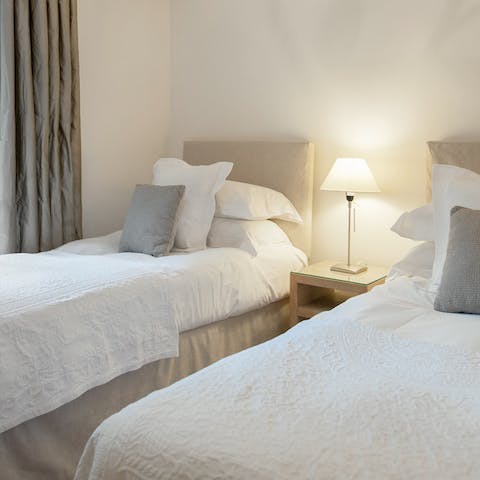 The versatility of the twin beds