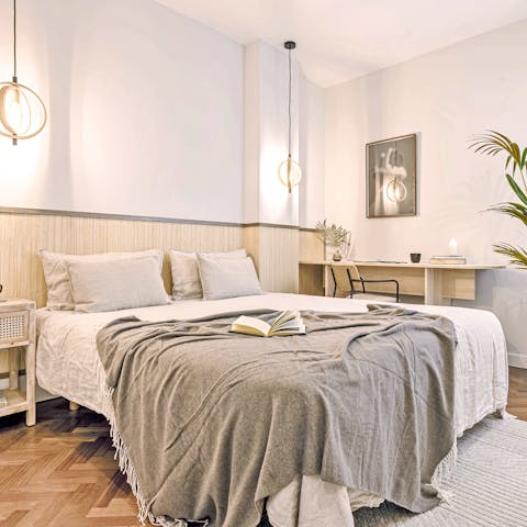 Wake up in the comfortable bedrooms feeling rested and ready for another day of Madrid sightseeing
