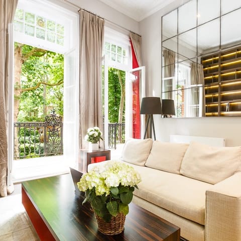 Enjoy the breeze from the balcony