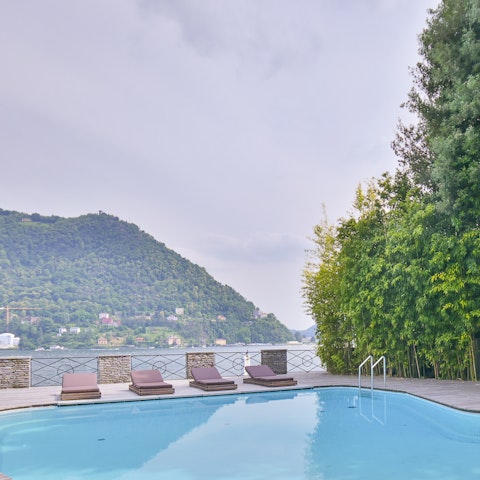Enjoy long, leisurely days lazing by the pool
