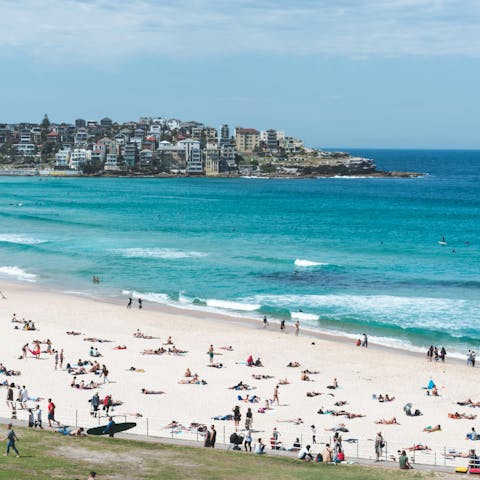 Embrace blissful days on the iconic Bondi Beach