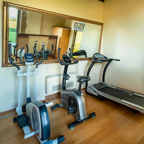 Enjoy everything in balance and keep your heart happy in the gym