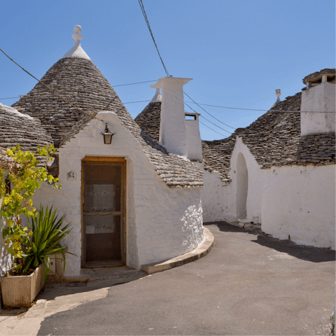 Experience Alberobello, just fifteen minutes away