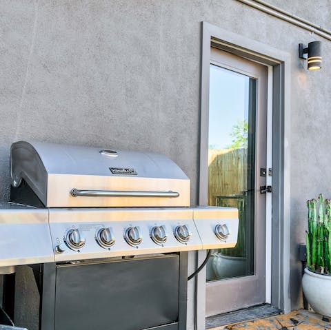Grill some hearty meals after all that hiking