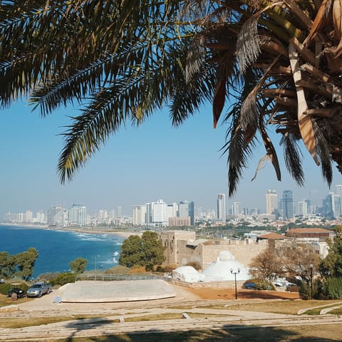 Stay in the old Yafo district, just moments away from the beach